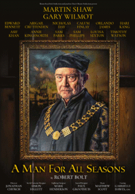 Martin Shaw A Man for All Seasons theatre bath tour paul ferris du fer