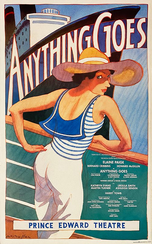 Anythjng goes cole porter london west end prince edward theatre elaine paige john barrowman