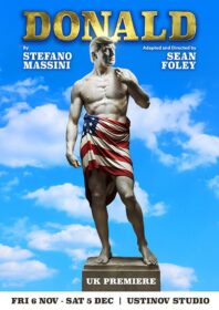 Donald sean foley stefano missini elliot cowan oscar batterham jo herbert theatre royal bath donald trump