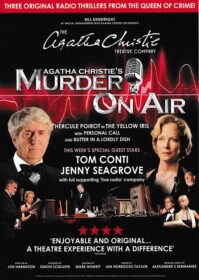 Murder on air agatha christie jenny seagrove tom conti joe harmston theatre uk tour kenwright paul ferris du fer