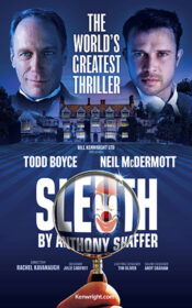 sleuth anthony shaffer theatre kenwright todd boyce neil mcdermott rachel kavanaugh paul ferris du fer