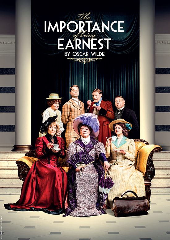 The importance of being earnest oscar wilde gwen taylor susan penhaligon kerry ellis gabriella slade original theatre uk tour paul ferris du fer