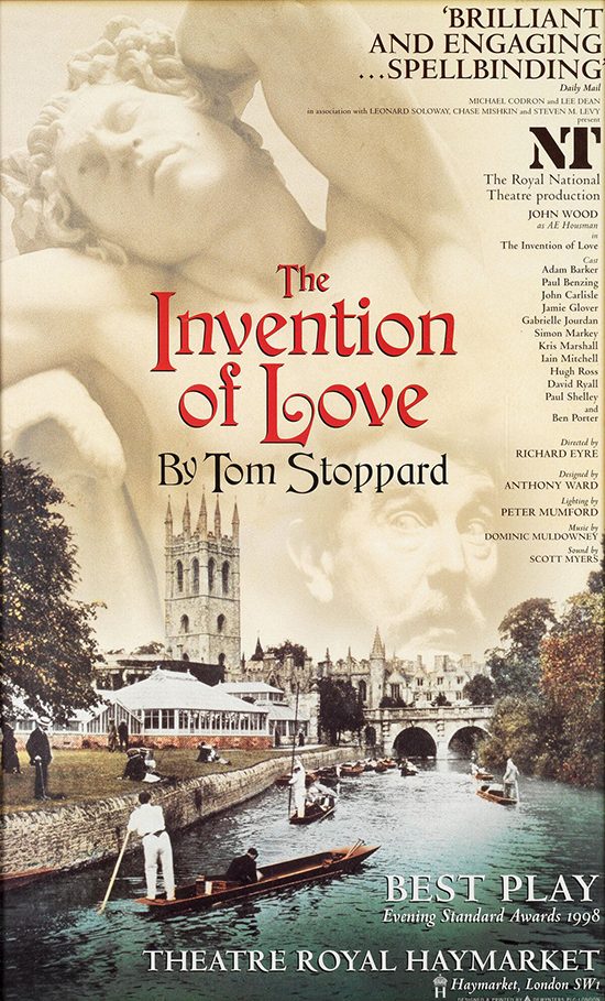 The invention of love tom stoppard theatre royal haymarket london john wood richard eyre paul ferris du fer